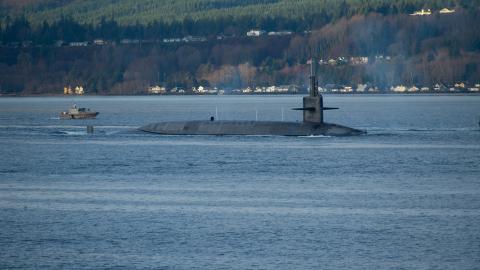 Ohio-class USS Nevada Nuclear Submarine Russia China