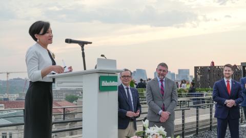 Hudson was honored to host the Mt. Fuji Dialogue delegation, including former Japanese Defense Ministers Itsunori Onodera and Gen Nakatani, during Golden Week to discuss defense cooperation, economic security, and US-Japan alliance.