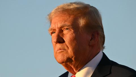 Former President Donald Trump speaks in Butler, Pennsylvania on October 5, 2024. (Jim Watson/AFP via Getty Images)